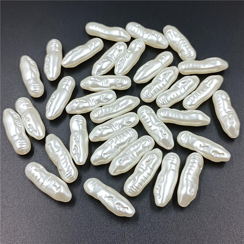 Butterfly Flower ABS Imitation Pearls Loose Beads DIY for Necklace Bracelet Jewelry Making