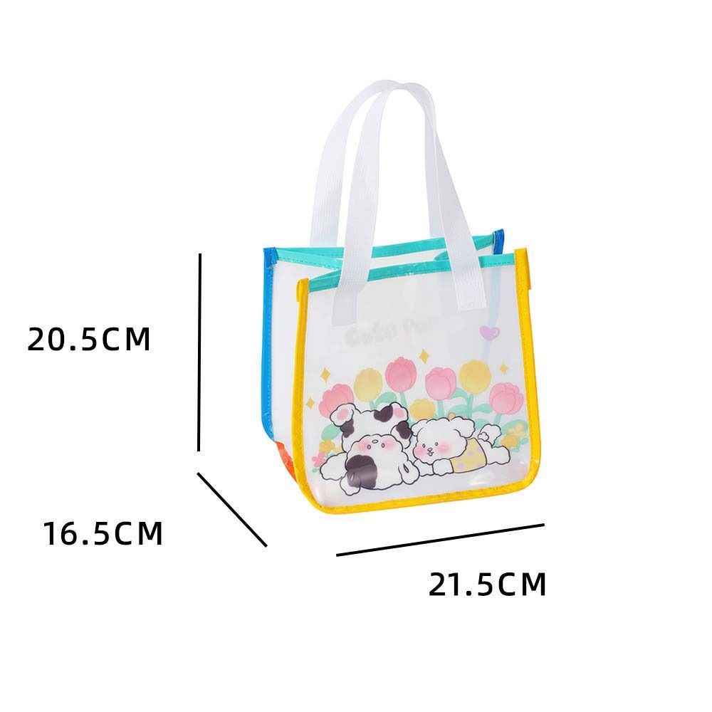 Rabbit Dog PVC Cartoon Shoulder Bag Mobile Phone Bag Jelly Cute Storage Bag Party