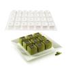 28 Small Rubik's Cube Concave Mold Square Sandwich Mousse Mold Silicone Baking Mold Chocolate Mold
