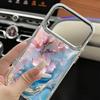 Чехол с узором «Золотой Мрамор» для iPhone 17 Pro Max Позолоченная Рамка Камеры Прозрачная Мягкая Крышка Для iPhone 16 15 14 13 Pro Max 11 16E 17E