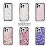 Чехол для телефона Wildflower Hot 3D Lilypad Floral wf protect для iPhone 15pro 12 13 14 15 16 Pro Max 16 Plus 16pro Розовый цветок wf Обложка