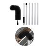 Roofing Tool Home Telescopic Extendable Pole Gutter Cleaning Tool Gutter Brush Cleaner for Debris Twigs Garden Kitchen Bedroom