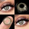 FUNSACHY 1 пара мягких линз Comfort Health Blue Contacts Yearly Fashion Beauty Eye Color Eye Makeup Pupils High Quality Contacts