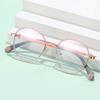 Online Classes Eye Protection Comfortable Eyeglasses Kids Glasses Anti-blue Light Ultra Light Frame