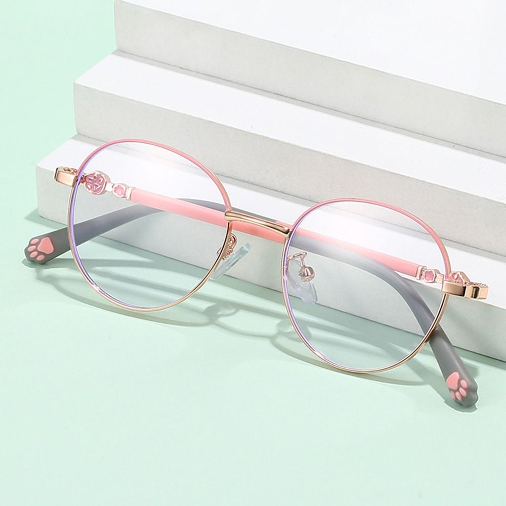 Online Classes Eye Protection Comfortable Eyeglasses Kids Glasses Anti-blue Light Ultra Light Frame