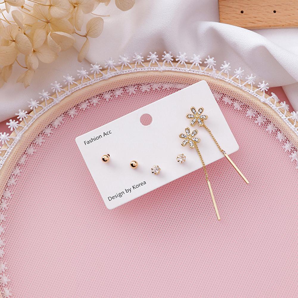 Women Fashion All Match Geometric Temperament Earrings