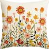 Harvest Autumn New Maple Leaf Pumpkin Pillow Case Home Bedroom Sofa Printed Cushion