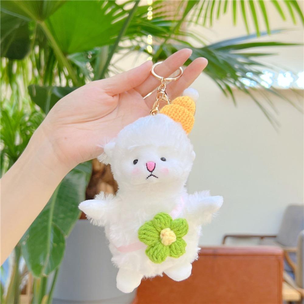 Милый брелок плюшевый овечка подвеска новая овечка кукла сумка подвеска подарки