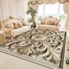 Gorgeous Floral Rugs for Living Room European Large Area Luxury Sofa Side Carpet Home Bedroom Decor Cloakroom Non-slip Floor Mat