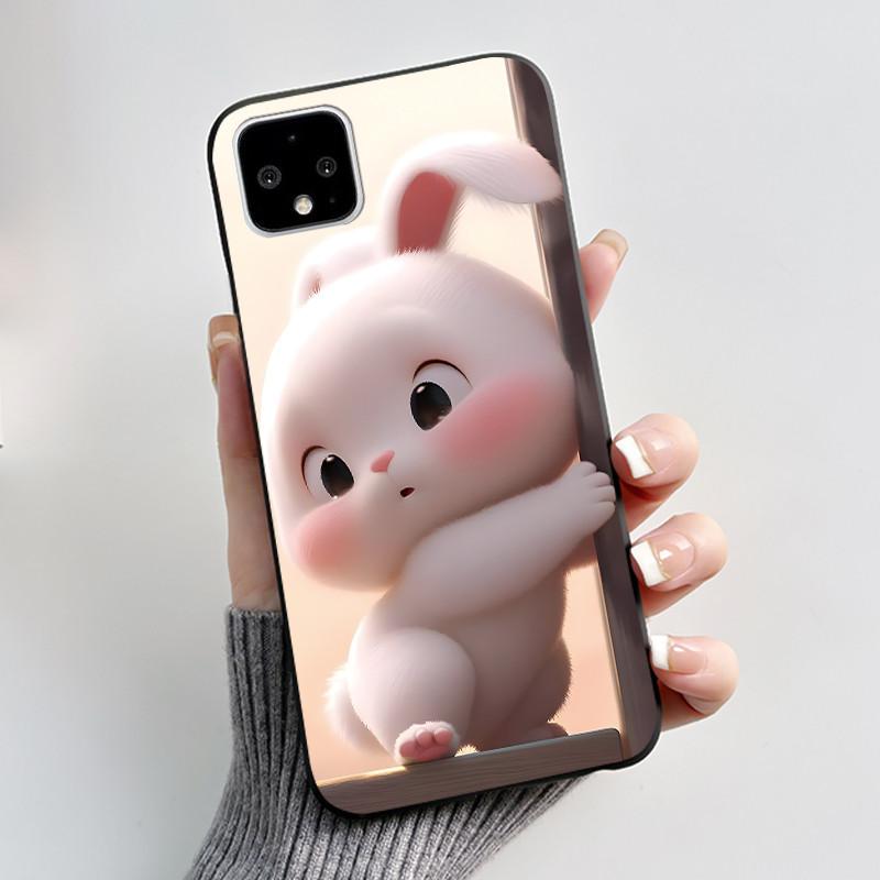 Милый Чехол Для Google Pixel 4/Pixel 4XL Fundas Чехол Для Pixel 4A 5G 4G/Pixel 5 XL Защитная Крышка Мягкий Силикон Мультяшный Корпус