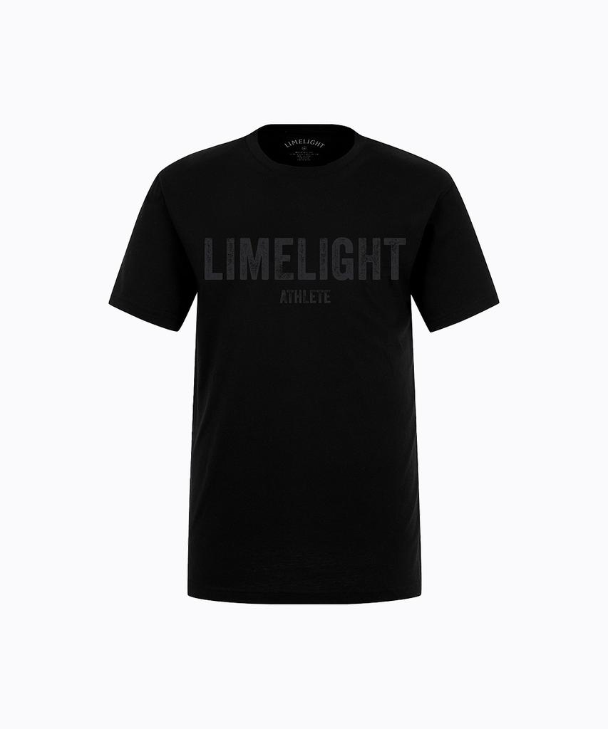 LIMELIGHT APPAREL Военная футболка для спортсмена (Черный / Серый)