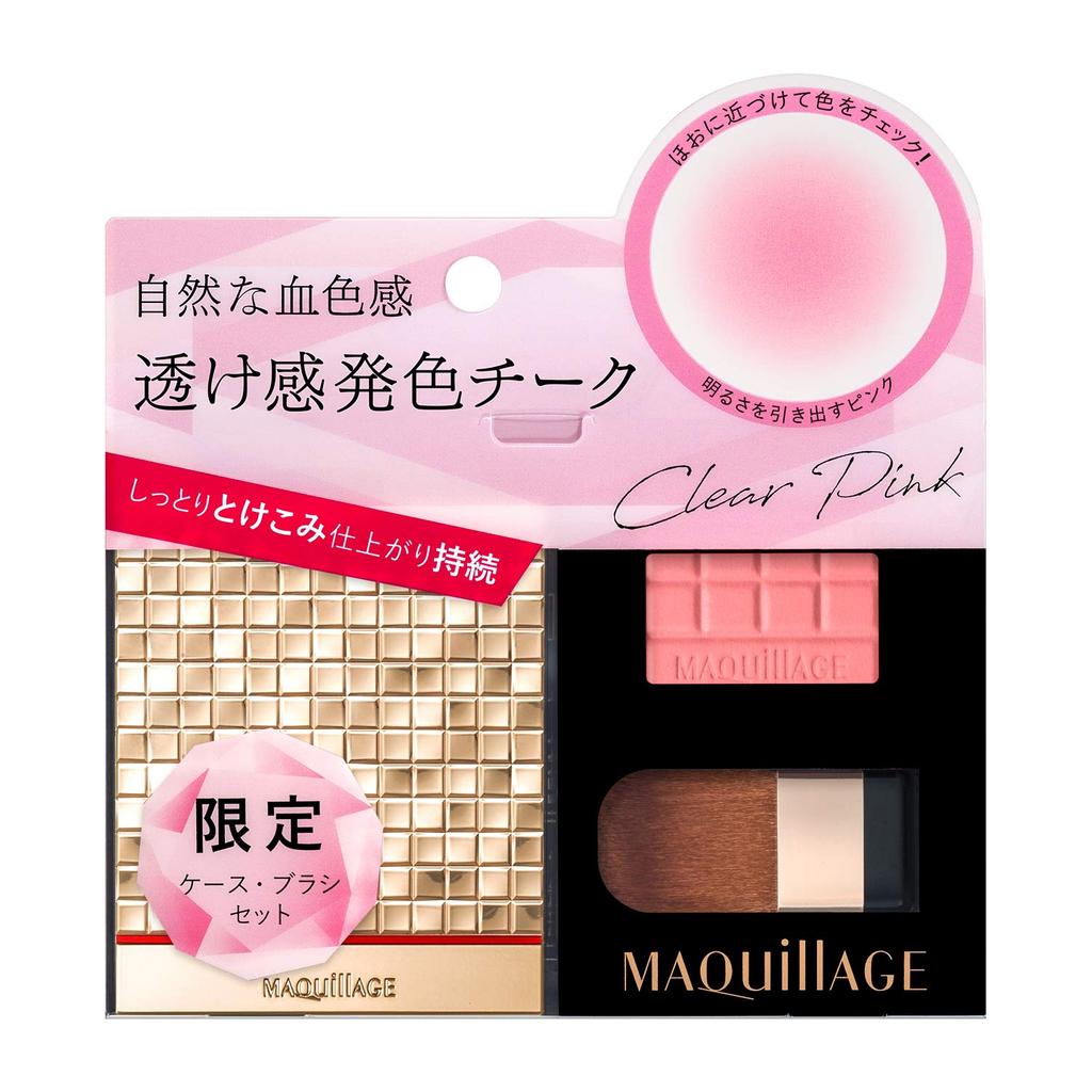 Maquillage Cheek Color Cheek Color Case Limited Set 2 Unscented PK222 4g (чистый) & (Установить элемент) (х 1)