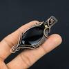 Black Onyx Jewelry, 999 Copper Wire Wrapped Pendant Handmade Gemstone Jewelry, Gifts For Wife Brand New Pendant