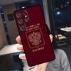 Russia Coat Of Arms Eagle Flag Cover For Samsung Galaxy S23 S24 S25 Ultra S21 S22 S20 S9 S10 Plus S21 FE S24 FE Phone Case