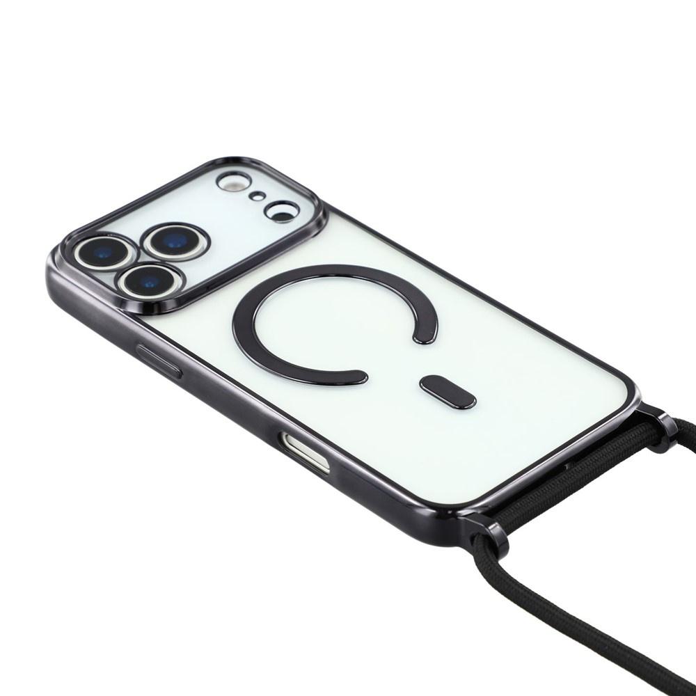 iPhone 17 Pro Case, Electro MagSafe, Black + Lanyard