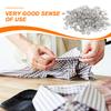 100Pcs Five Claw Prong Buttons Thin Fabric Fasteners Ideal for Sewing Crafting Clothing Repair 11Mm Press Stud Snap Buckles
