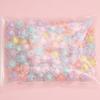 Home Party Supplies Transparent Cut Bead DIY Handmade Materials 15.5mm*7.5mm 10pcs Acrylic for Bracelet Jewelry Marking DIY Material Charms Big Hole