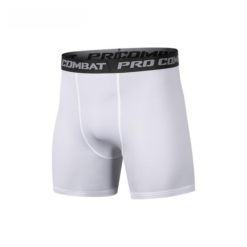 Мужские быстросохнущие компрессионные шорты для бега — дышащие, эластичные спортивные леггинсы для баскетбола и фитнеса.