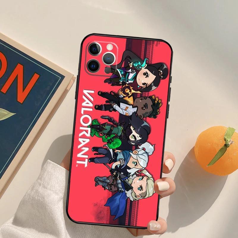 Чехол для мобильного телефона Apple iPhone16, милый мультяшный чехол для мобильного телефона Chibi Valorant, отправленный от имени автора изображения.