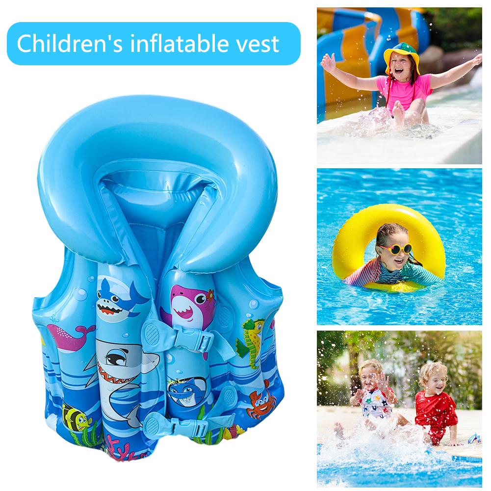 Baby Float Life Vest Jacket Children PVC Drifting Safety Vest Swimming Vest for Children Buoyancy Floating Vest Swimming Vest