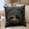 Tree of Life Plant Printing Pattern Cushion Cover Modern Home Living Room Sofa Decoration Throw Pillow