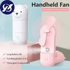 1 Pcs Mini Fan Portable Fan Rechargeable Durable Quiet Foldable Rechargeable Water Spray Fan Function Humidifier ZH