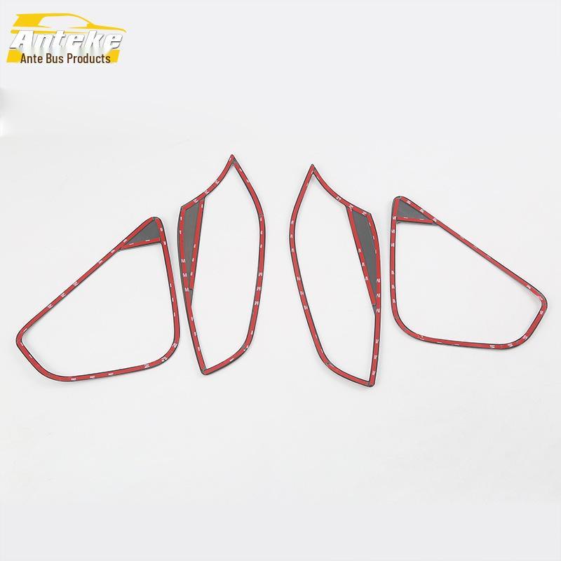 18-Модельный Совместимый Чехол для Автомобильного Динамика из Нержавеющей Стали с Яркой Кольцевой Отделкой