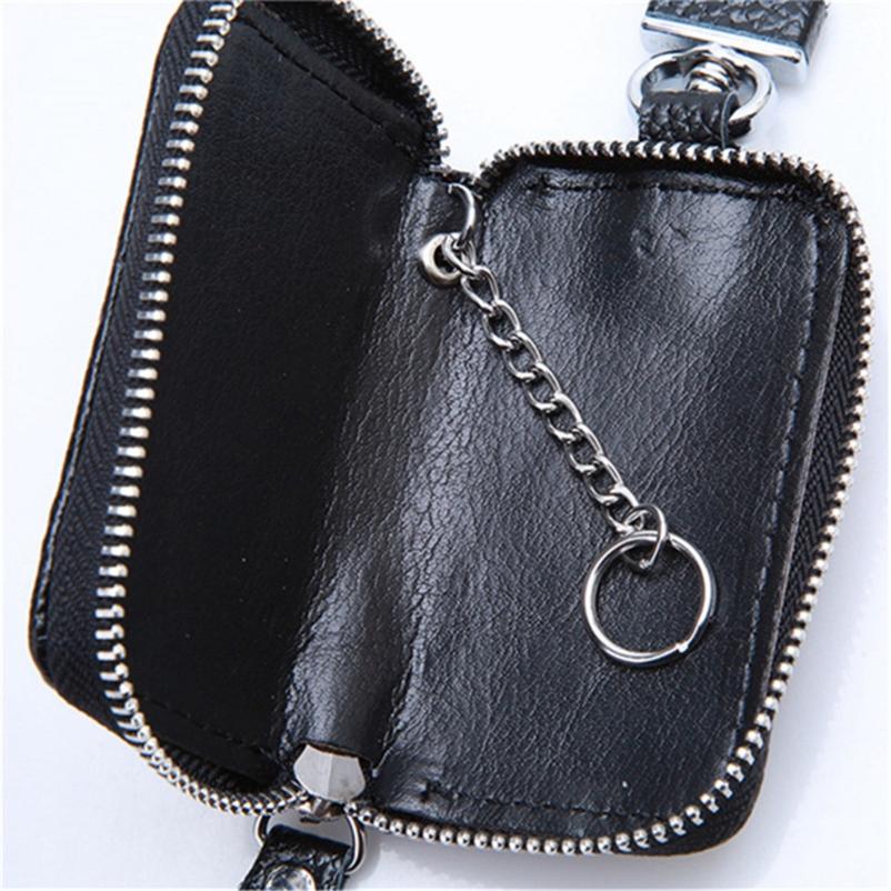 Car Remote Control Key Universal Zipper Case Car Key Storage Organization Holder Hanging Bags