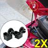 2x Car Hood Bonnet Lever Retaining Clip Pivot Link Bracket For Suzuki Alto Splash Swift 09209M09L02 Plastic Clips