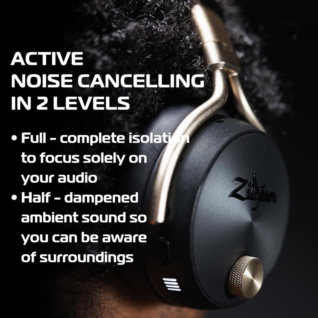 Zildjian Perfect Tune Беспроводные Bluetooth-наушники с шумоподавлением NAZLFZXHP0012 ALCHEM-E, 5.3, 45 часов воспроизведения,