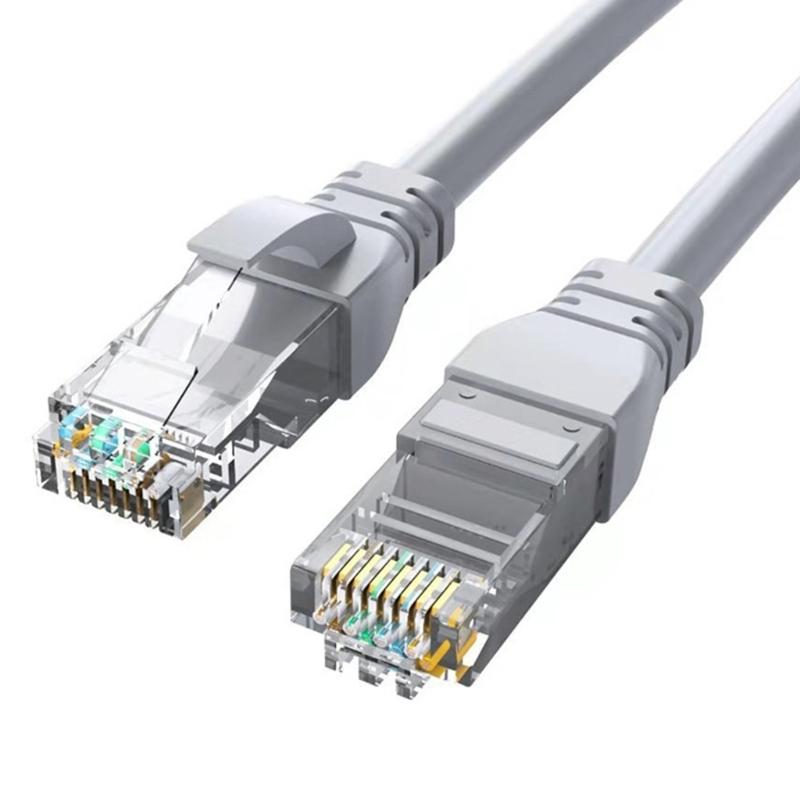 Durability LAN Patches Cord Cat6 Ethernet Patches Cable with RJ45 Connectors for Internet Networking Connection Wide Use