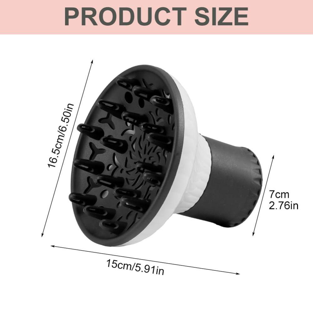 Portable Hair Dryer Diffuser Curly Drying Blower Diffuser Attachment Durable Diffuser Cover  Salon