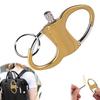1/2 шт. портативный карабин брелок легкий многоцелевой открытый кемпинг походный металлический ключ