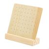 Wooden Pegboard Display Stand Jewellery Rack Organizer Earring for Selling