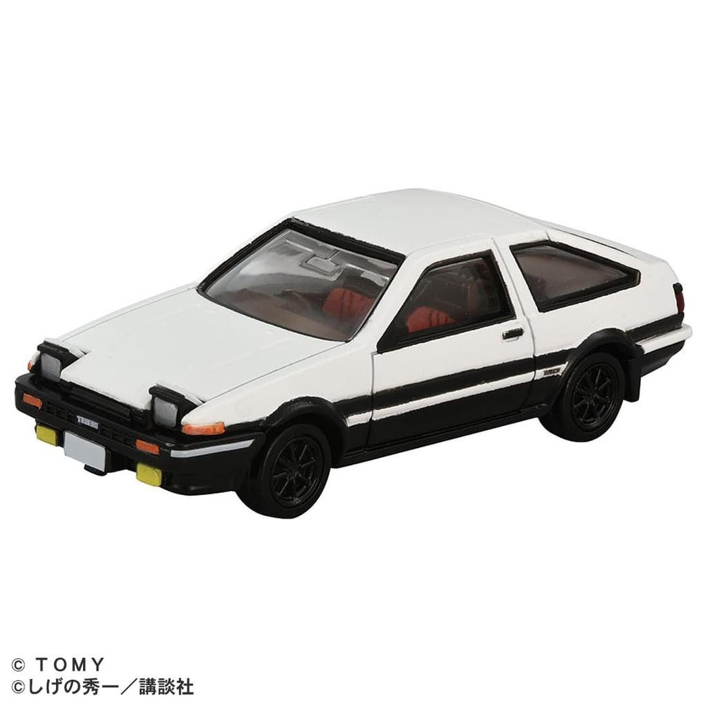 TAKARA TOMY Tomica Premium Unlimited STEERING VIEW Initial D AE86 Trueno Vol. 1 Diecast Toy Car with Dashboard and Display Case
