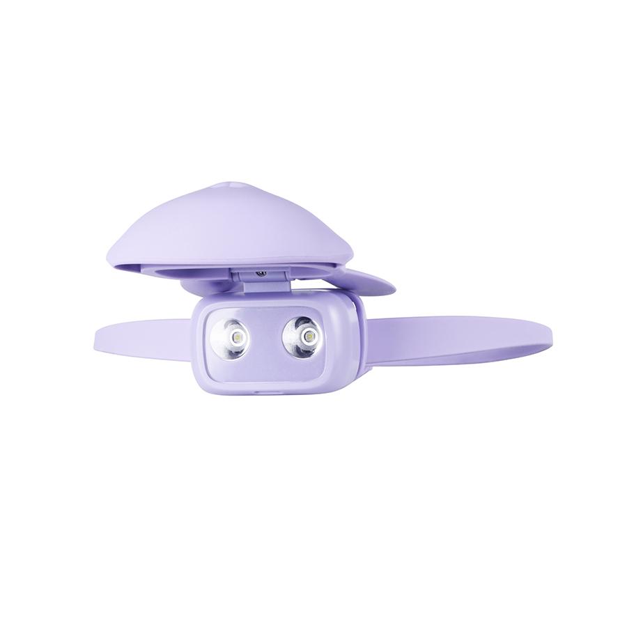 Kids LED Headlamps Silicone Headlight Rabbit Panda Type-C Rechargeable Flashlight Head Light Children Fishing Riding Camping