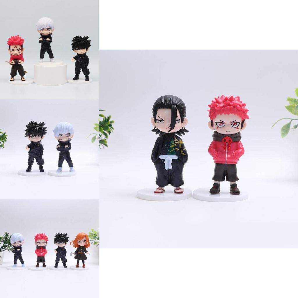 Высококачественные ПВХ фигурки Юдзи Итадори и Сатору Годзё из «Магической битвы»