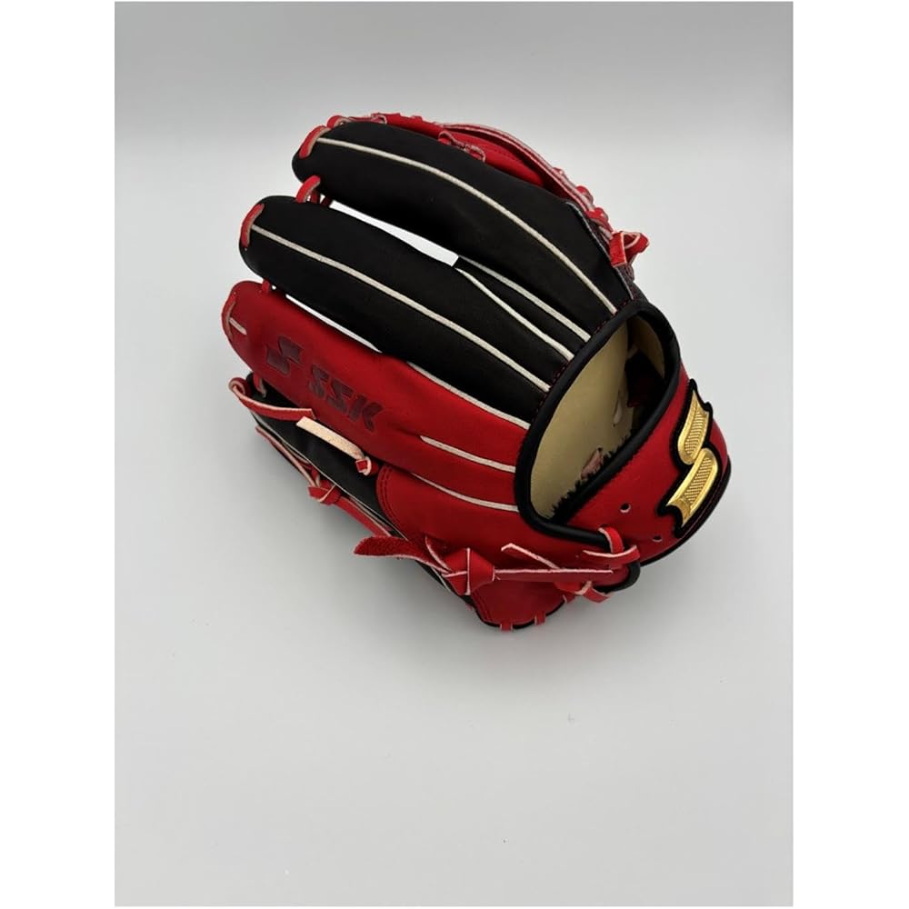 SSK SSGB76108 Softball Glove Black/BOR (9032) Size L for Infield Players