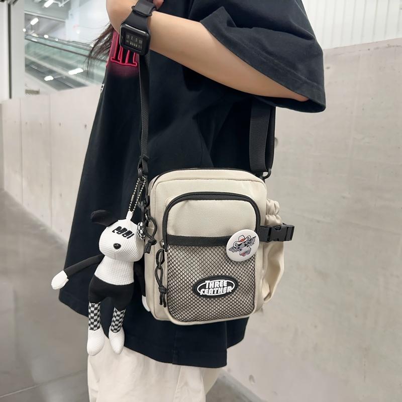 Мужская сумка на плечо, мини-сумка, сумка для мобильного телефона, маленькая квадратная сумка, многослойная сумка