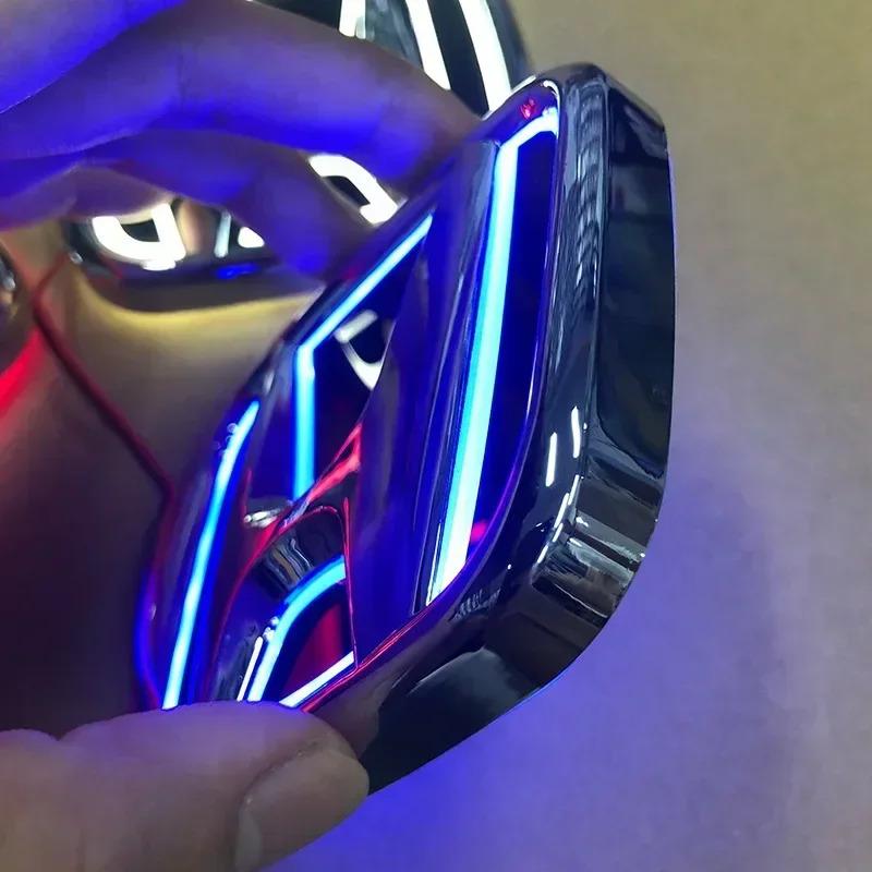 CFXCS1 5D Car Rear LED Emblem Light Badge Sticker for Honda Logo Fit Civic Accord Odyssey Pilot CRV XRV City Auto Decals Accessories AA