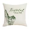 Plant Print Pillowcase, Breathable All-Season Pillow Cover, Nordic Tropical Plant Design Pillow Cover, Soft Decorative Cushion Case for Sofa Bed Chair