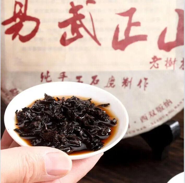 Good Drink Pu'er Tea Cake Чай Пуэр Мэнхай прямого происхождения спелый чай Qizi Puer 357г
