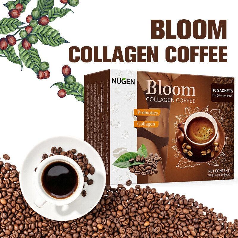 Глутатион Кофе Коллаген Coffee Bloom COLLAGENCOFFEE Белый кофе 100г