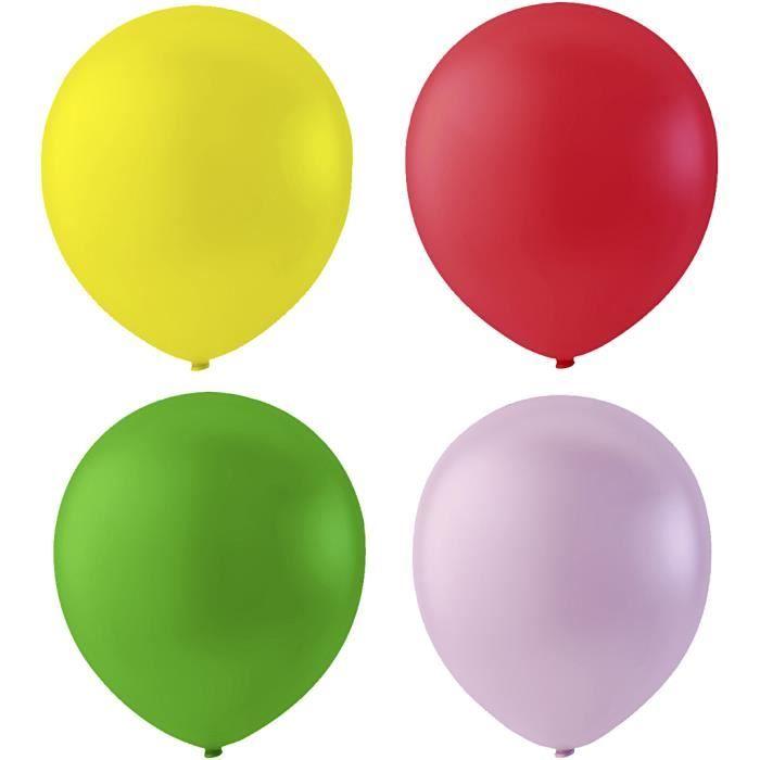 Ballons - HAPPY MOMENT - Réf 59175 - Caoutchouc naturel - Hélium - 8 pièces