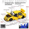 1/32 Mitsubishi Lancer Evolution Девятый Супер Гоночный Металлический Сплав Литой Модель Автомобиля Коллекция Для Улицы Хобби Бутик Подарок Мальчику