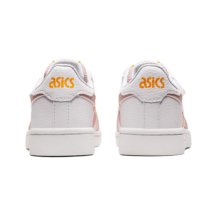Asics JAPAN S Повседневные Устойчивые к истиранию Устойчивые к истиранию Низкие Детские Кеды для скейтбординга Розовый Белый 1204A008-111