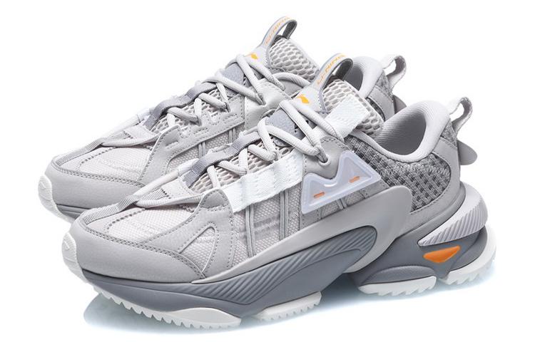 Li Ning Nebula M1 Fabric Cushioning Slip Resistant Abrasion Resistant Breathable Low top Sports Casual Shoes Men's AGCQ201-4