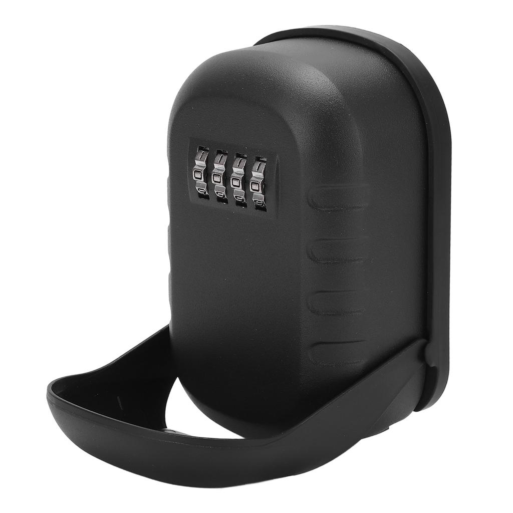 4-значный замок безопасности с ключом настенное крепление портативное хранилище ключей большой емкости для домашнего офиса