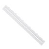 Paper Tearing Ruler Plastic Double Sided Deckle Edge Ruler for Crafting Activities