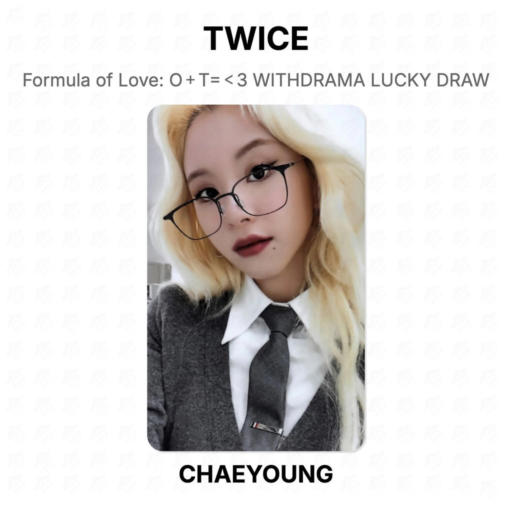 Twice Формула любви: O+T=3 С ВЫИГРЫШЕМ В ЛОТЕРЕЮ Официальная фотокарточка